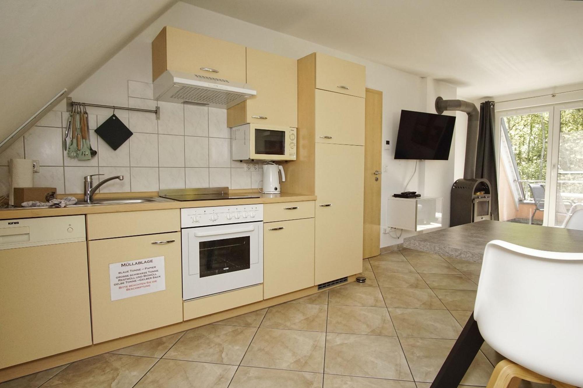 Ferienwohnung am Wald FeWo 04 Balkon, Gartennutzung, Saunanutzung Klein Gelm Exterior foto